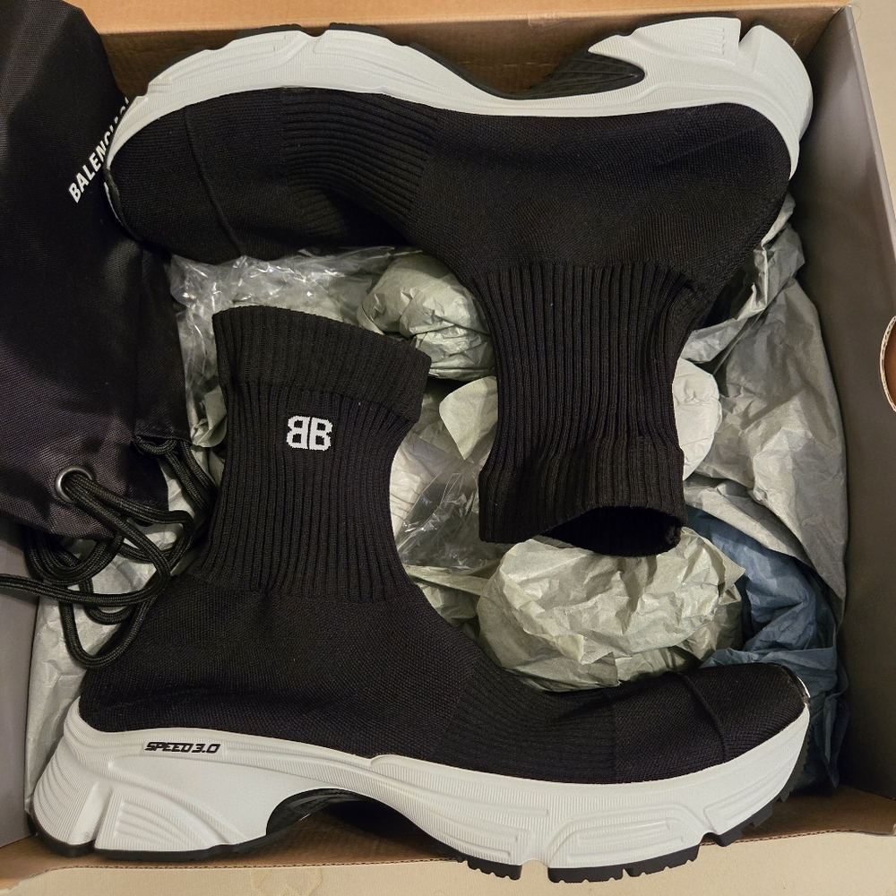 Balenciaga Black Sock Sneakers